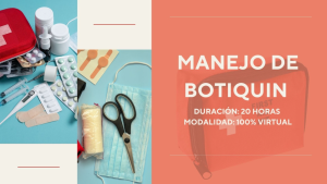 Manejo de Botiquín Avanzado