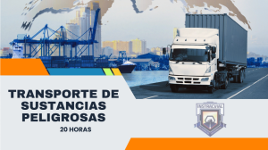 Transporte Sustancias Peligrosas Clase 3 (20 Horas)